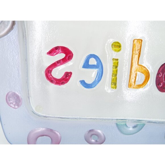 Lori Siebert by Silvestri Goodies Art Glass Serving Platter Tray - Picture 12 of 12